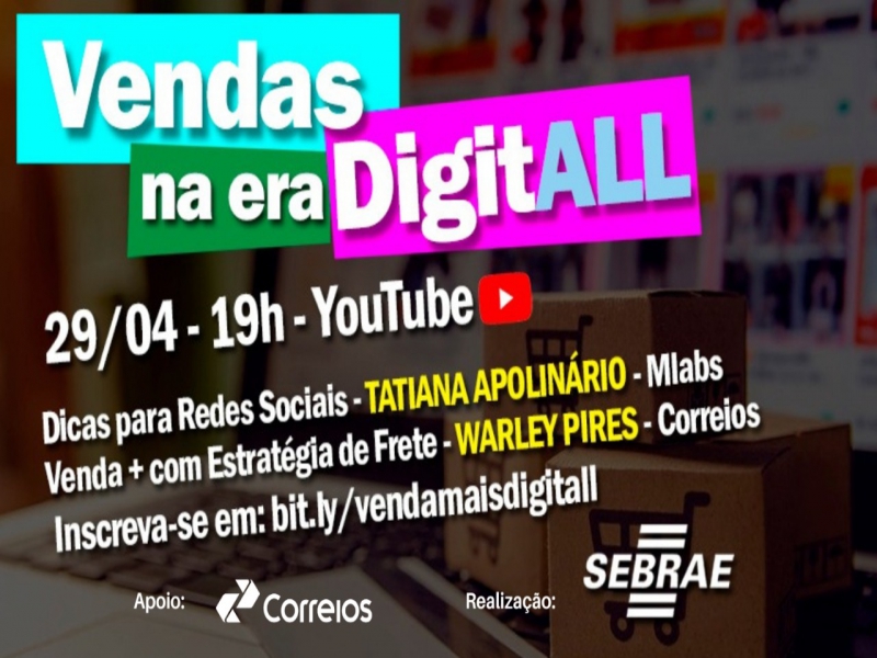 'Vendas na Era DigitALL' com participação da MLABS e Correios