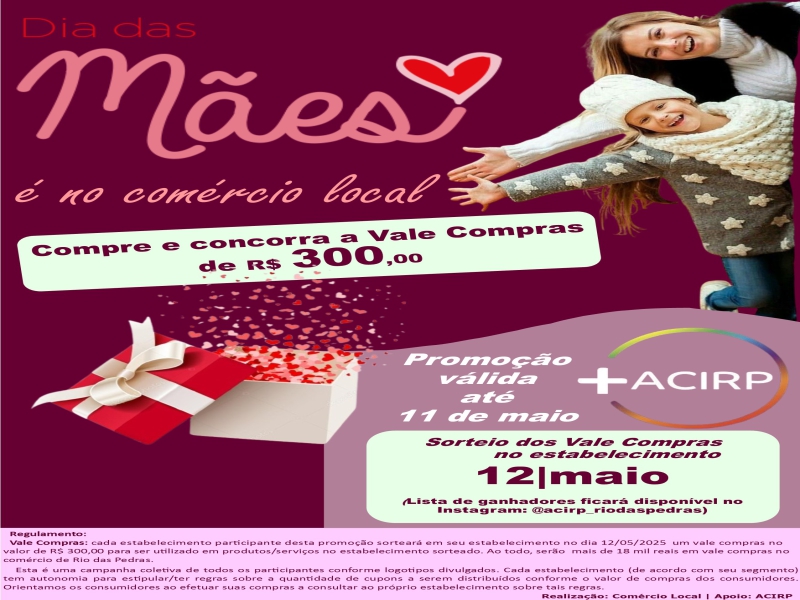PROMOÇÃO DIA DAS MÃES 2025